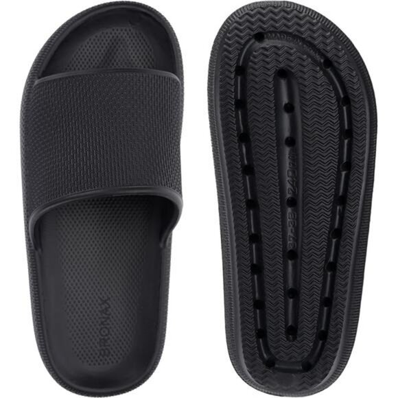 Thick Sole Pillow Slides Cushioned Shower Slippers House Sandals Men Women - Picture 7 of 8